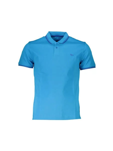 Koszulka polo Harmont & Blaine elegancka niebieska