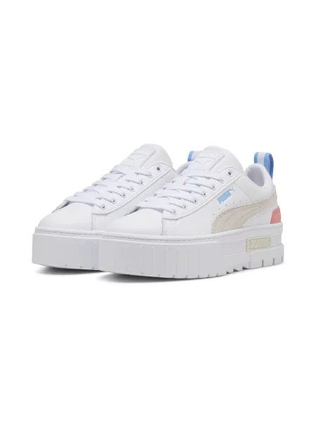 Sneakersy Mayze białe