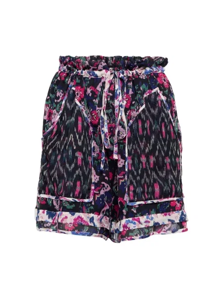 Pantaloni scurți Marant Etoile cu imagine albastru