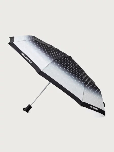 Karl Lagerfeld umbrelă automată K/AUTOGRAPH negru