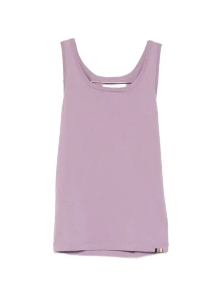 Top Extreme Cashmere din cașmir violet