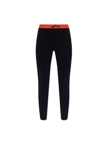 Spodnie Dsquared2 z logo czarne