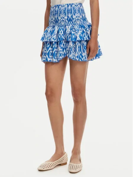 ONLY Spódnica mini Nadja niebieski