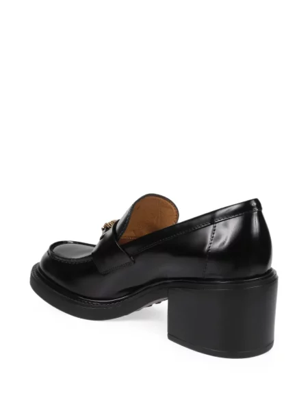 Pantofi loafer Tod's cu autograf negru