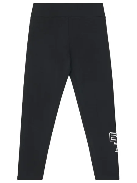 Leggings copii Ea7 Emporio Armani negru