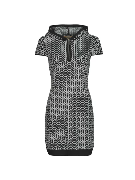 Mini obleka Michael Michael Kors s kapuco