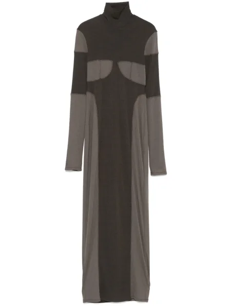 Rochie maxi Nanushka de costum verde