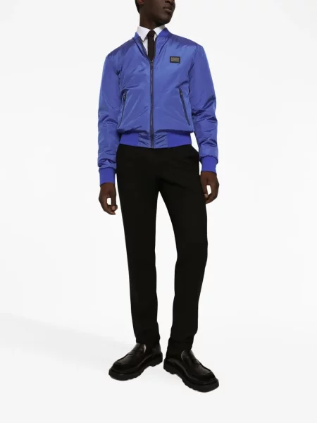 Bomber striukė Dolce & Gabbana mėlyna