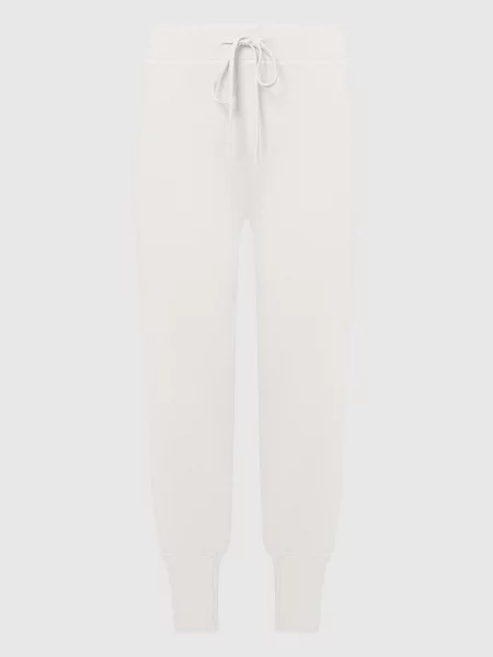 Джогери з шовком і кашеміром Allude білі