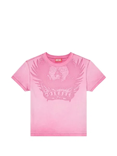 Tricou Diesel roz