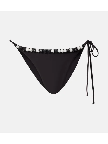 Bikini Sir. z koralikami czarny