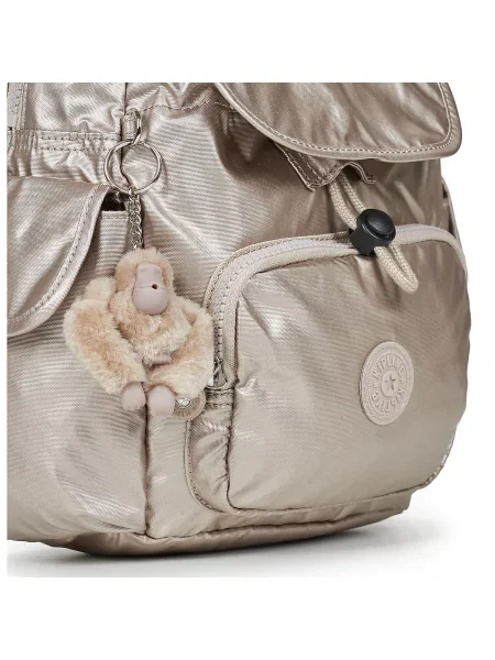 Mini batoh Kipling zlatý