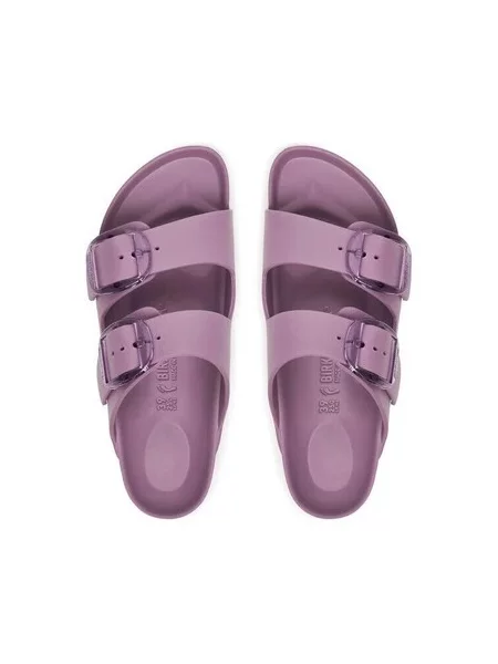 Pantofi Birkenstock cu cataramă violet