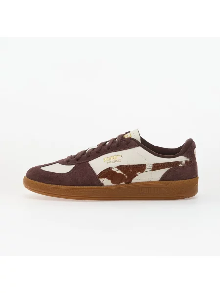 Trampki Puma Palermo Cow Wns Warm White-Chocolate Brown-Gum EUR 40 białe