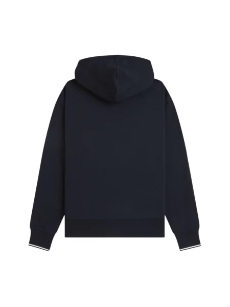 Bluza z kapturem Fred Perry z kapturem niebieska