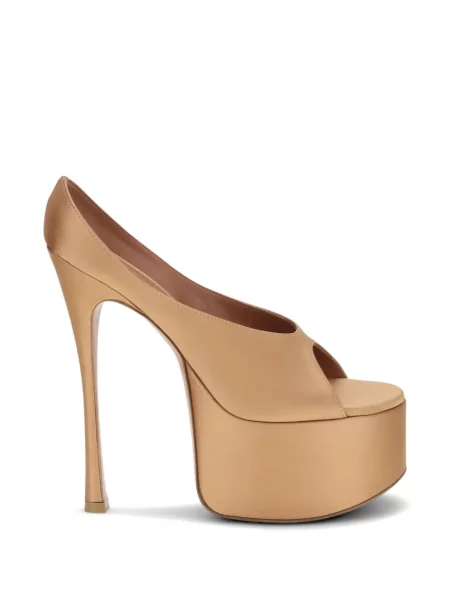 Pantofi cu toc Amina Muaddi din satin