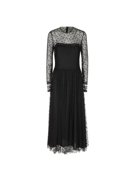 Sukienka maxi Alberta Ferretti czarna