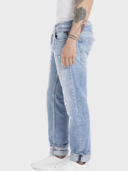 Джинси Replay блакитні