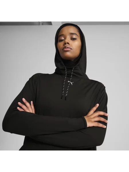 Bluza z kapturem MODEST czarna