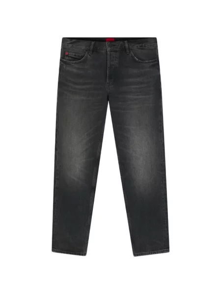 Blugi conici Hugo stretch conici negru