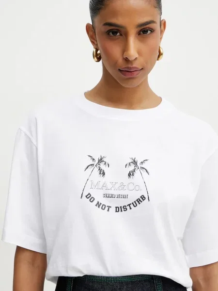 MAX&Co. t-shirt biały