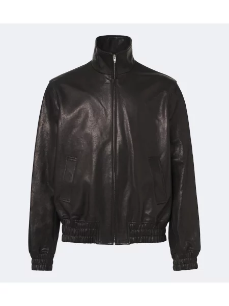 Geanta de piele Valentino negru