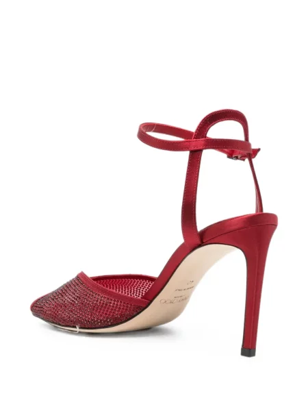 Sandale Jimmy Choo plasă roșu