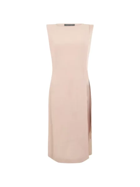 Rochie midi Alberta Ferretti fără mâneci roz