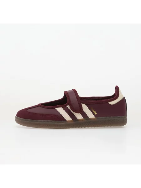 Tenisky adidas Samba Jane W Maroon/ Crew White/ Gold Metallic EUR 41 červené