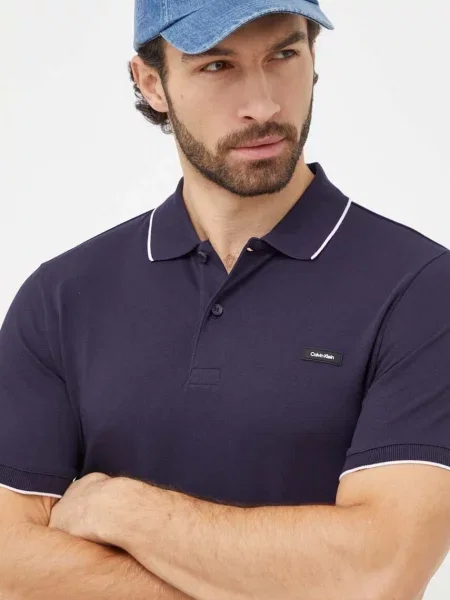 Calvin Klein polo granatowa