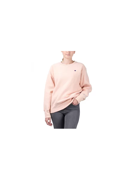 Champion Reverse Weave Crewneck Kobiety Bluzy i bluzy z kapturem Champion Size: S pomarańczowy