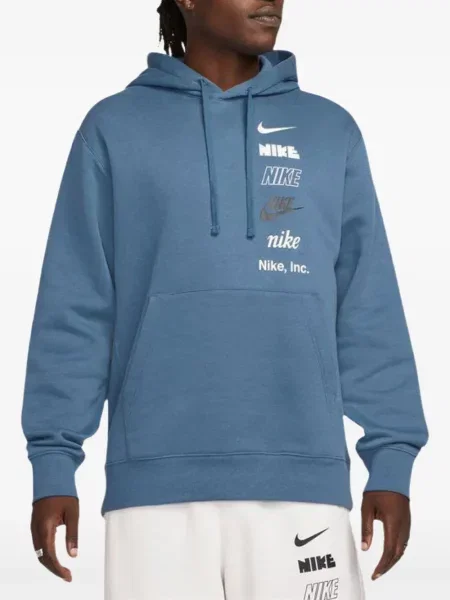 Krótka podkoszulka Nike z dżerseju w paski zielona