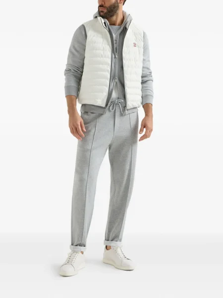 Tricou Brunello Cucinelli cu imagine alb
