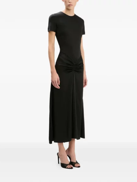 Rochie midi Victoria Beckham negru