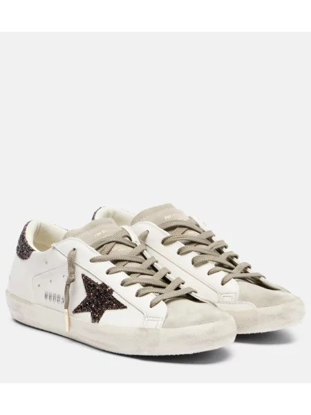 Kožne tenisice Golden Goose Milk bijela