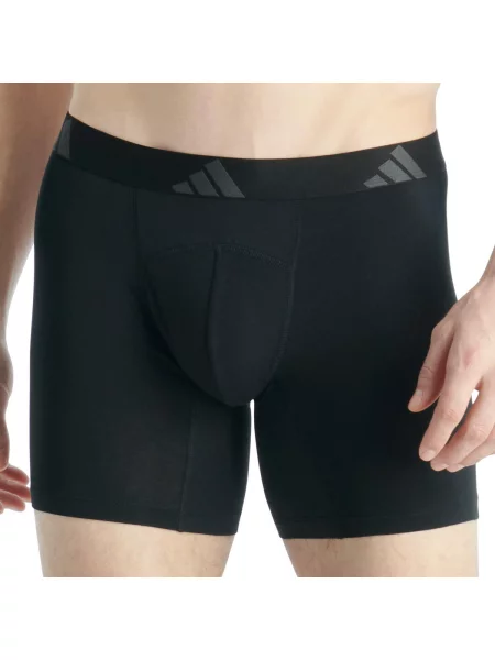 Bokserki Active Flex Cotton Ergonomic 6 pak czarne