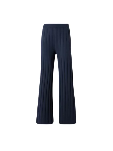 Spodnie Max Mara niebieskie