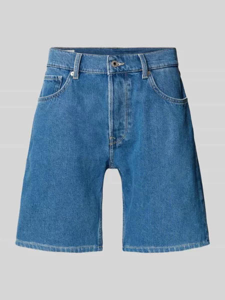 Szorty jeansowe o luźnym kroju z 5 Pepe Jeans niebieskie