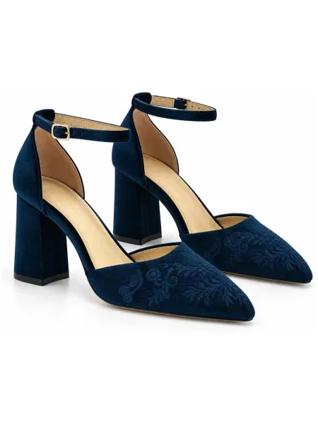 Pantofi Montevita albastru