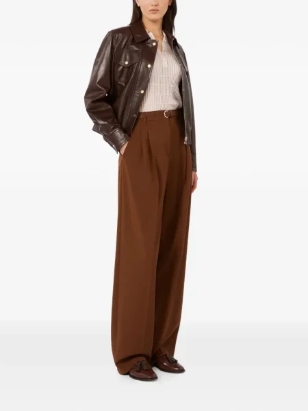 Pantaloni Max Mara maro