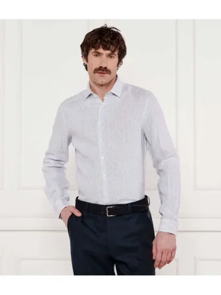 Calvin Klein De in cămașă albastru