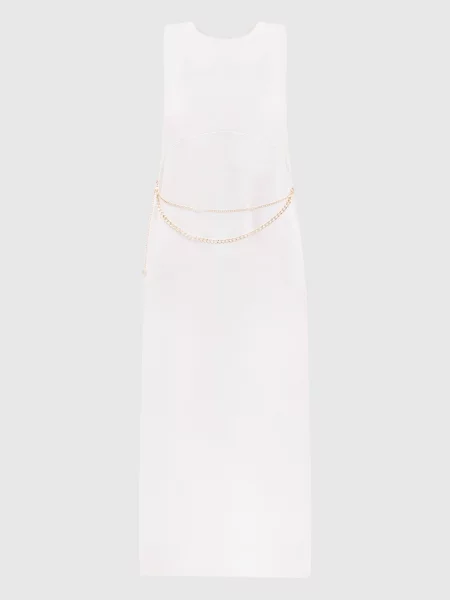 Сукня міді з ланцюжком Twinset бежева