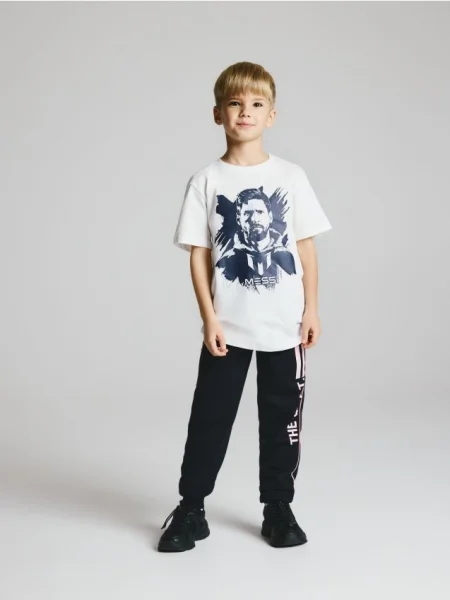 Reserved Tricou Messi alb