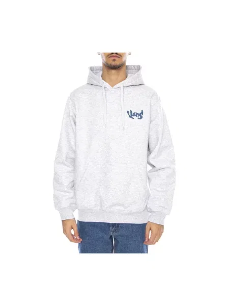 Bluza z kapturem Vans szara
