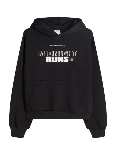 Bershka Majica črna bela