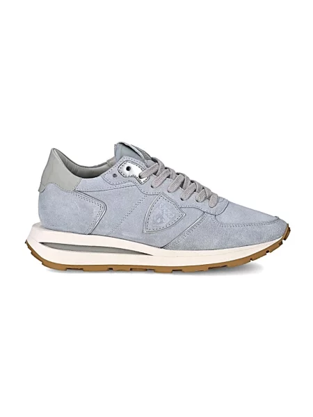 Buty do biegania Philippe Model skórzane do biegania szare