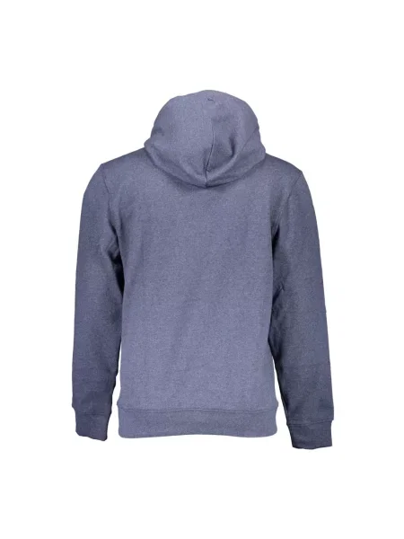 Bluza z kapturem Tommy Hilfiger z kapturem niebieska