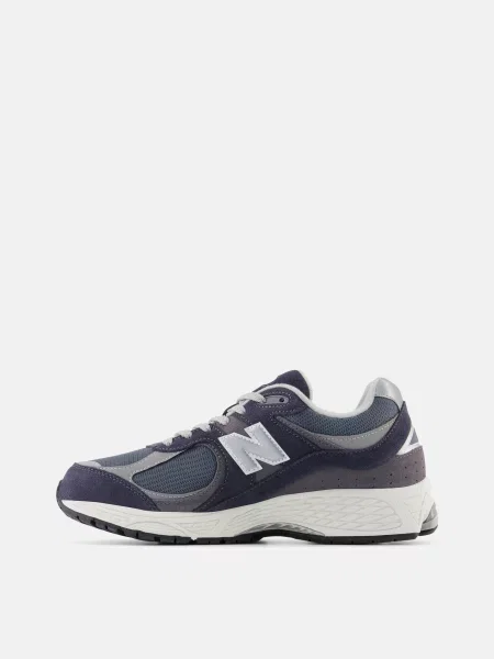 Кожаные кроссовки New Balance синие