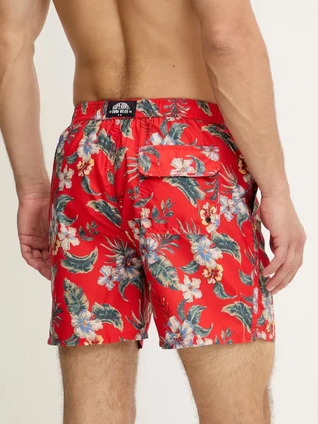 Шорты Superdry красные