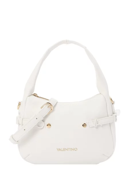 Geanta hobo Valentino alb